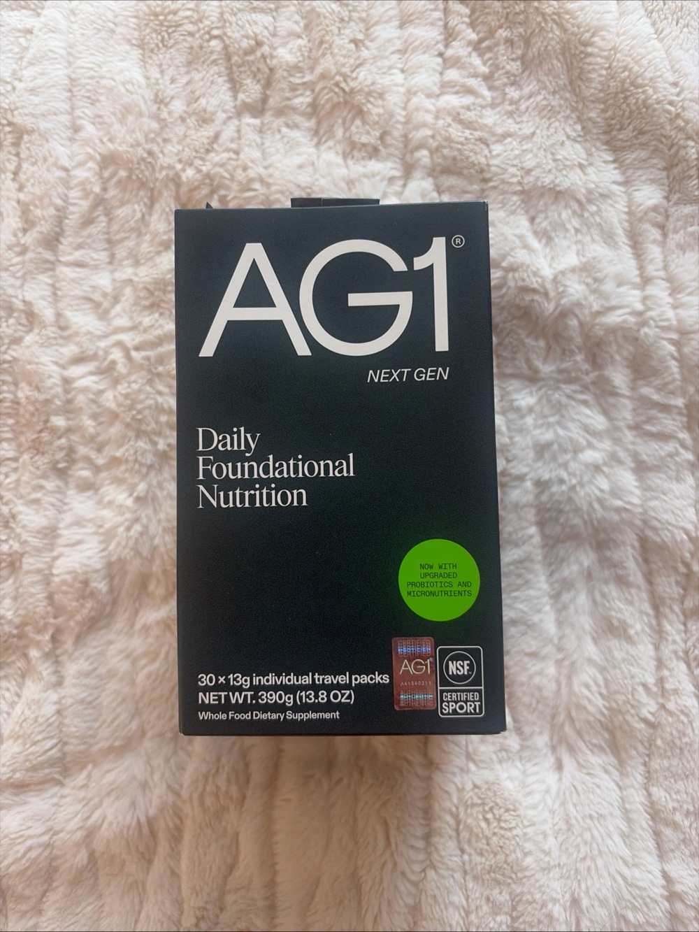 AG1 DAILY FOUNDATIONAL NUTRITION 28 X 13G EXP 06/26